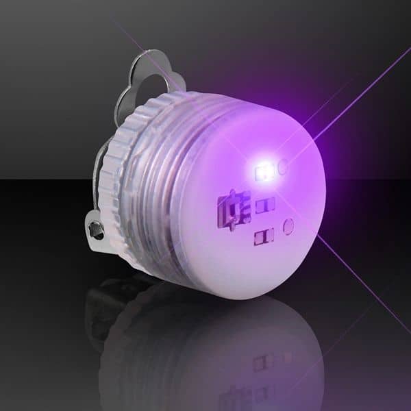 Light Up Flashing LED Clip-On Pin - 60 day overseas 