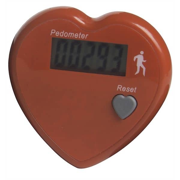 Heart Shaped Pedometer