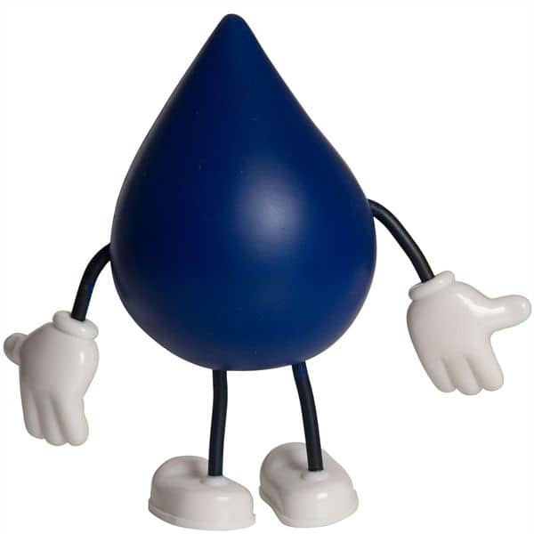 Squeezies® Blue Drop Bendy Stress Reliever