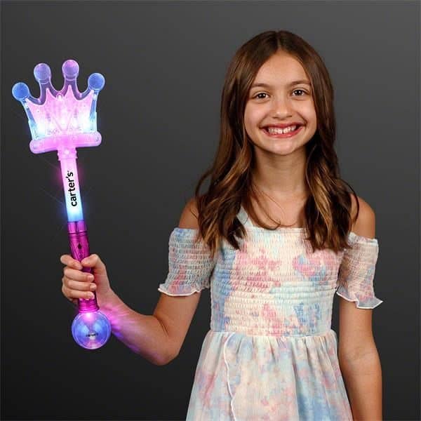 17.2" Light Up Toy Crown Wand