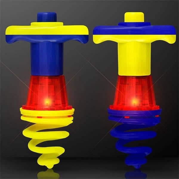 Light UP Bounce And Spin Top Toy
