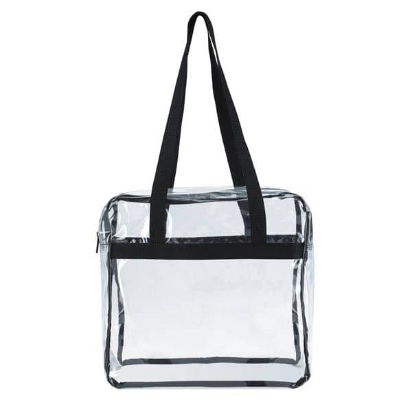 Clear Zippered Tote