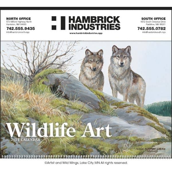 Wildlife Art 2022 Calendar