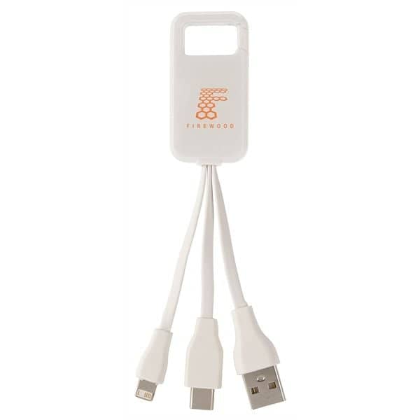 To Go 3-in-1 Charging Cable