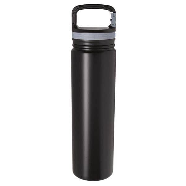 Vacuum bottle with Carabiner Lid - 26 oz