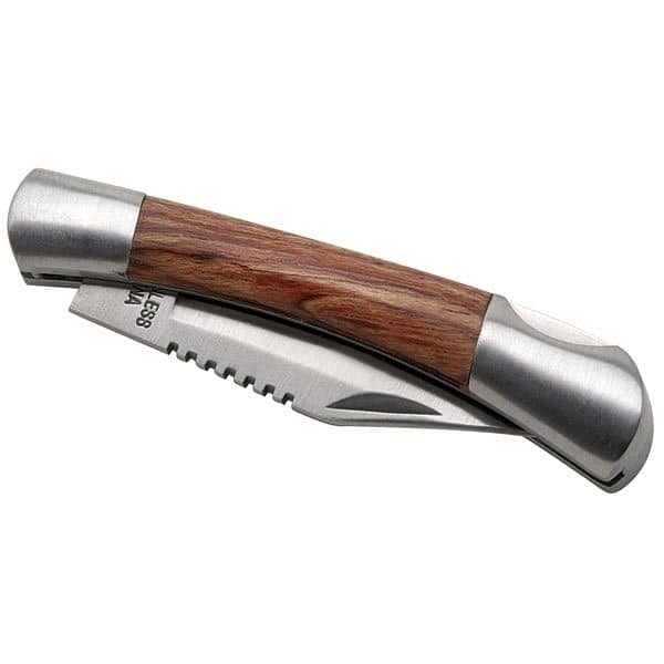 Small Rosewood Pocket Knife-Silver