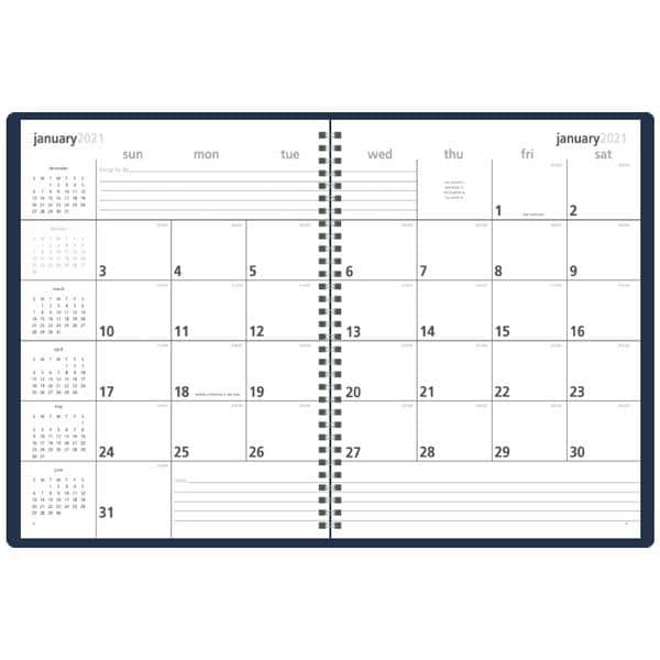 Monthly & Weekly Planner