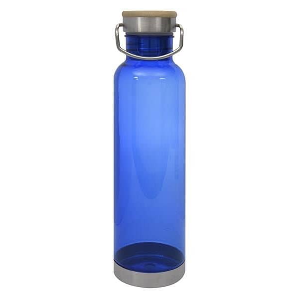 27 OZ. TRITAN™ CULVER BOTTLE WITH BAMBOO LID