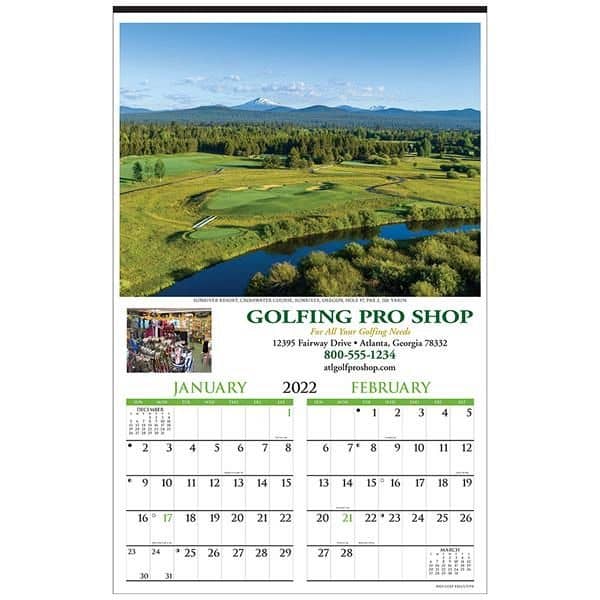 Golf Executive Calendar