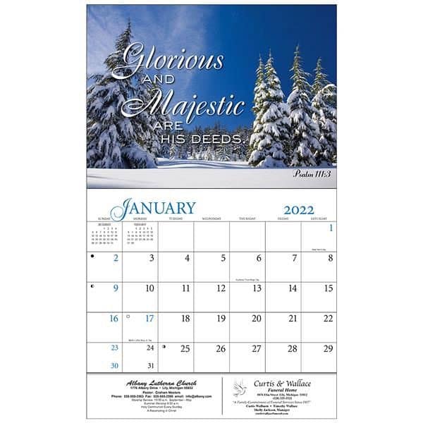 Blessings Appointment calendar