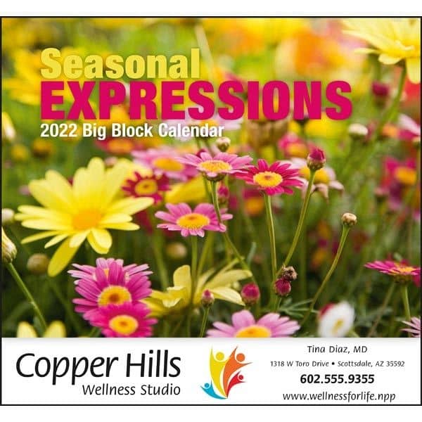 Seasonal Expressions Big Block - Stapled