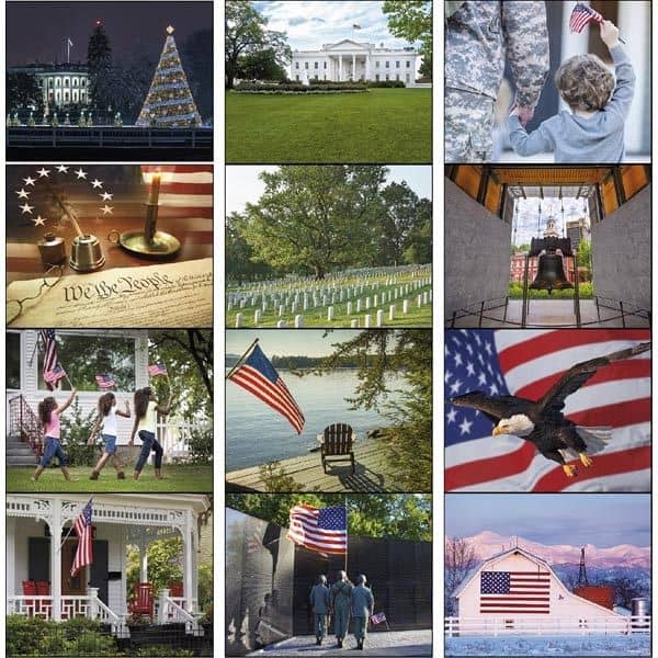 Window Celebrate America Americana 2022 Appointment Calendar