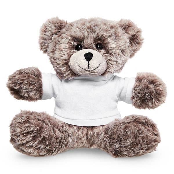 7" Soft Plush Bear with T-Shirt