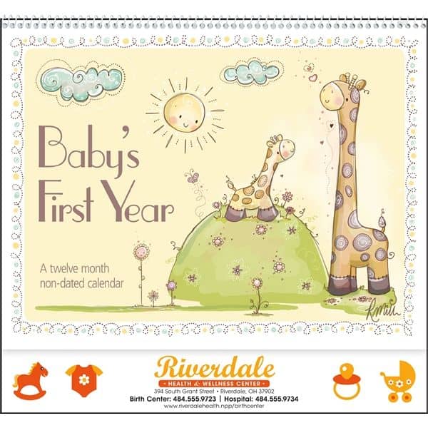 Baby's First Year 2022 Calendar