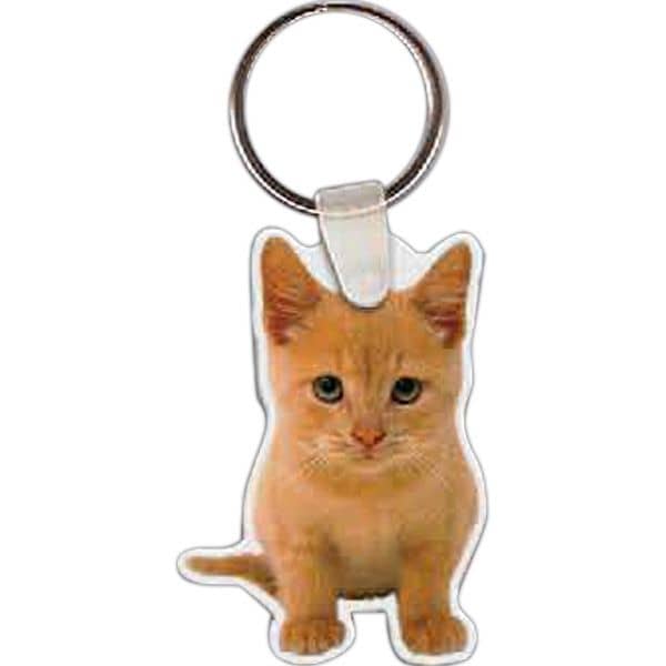 Kitten Key Tag