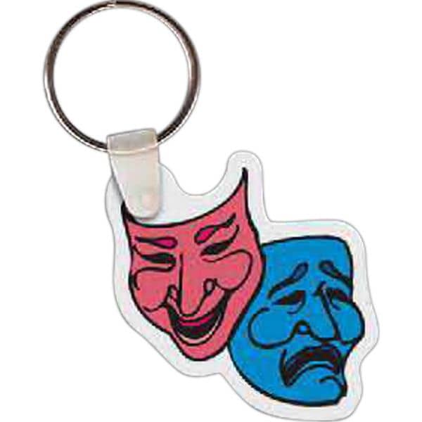 Theater Mask Key tag