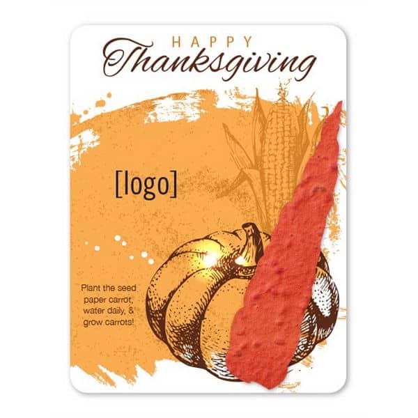 Thanksgiving Seed Paper Shape Gift Pack