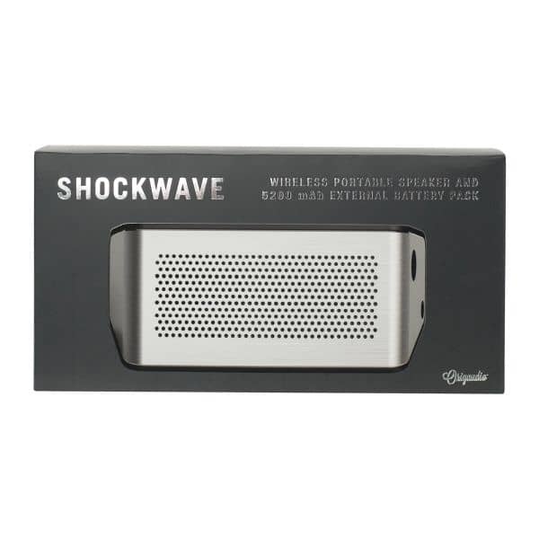 Shockwave Speaker + 5200mAh Charger