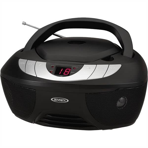 Jensen Portable Stereo CD Player with AM/FM Radio