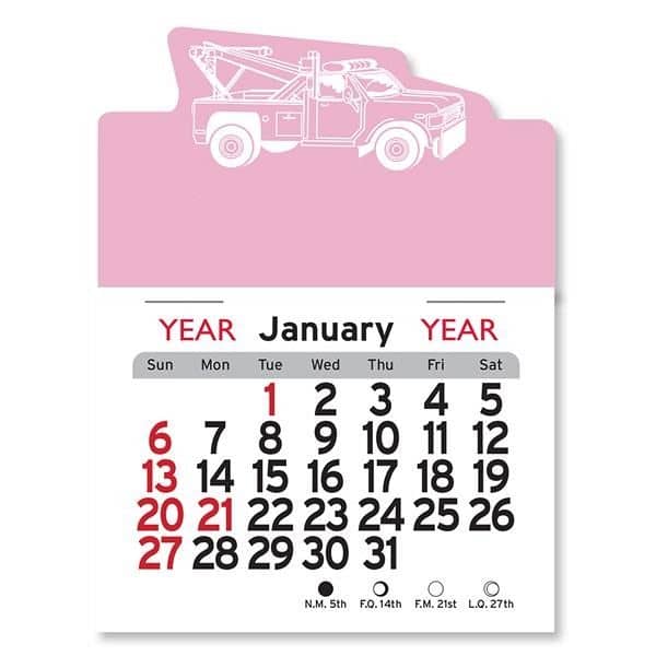 Tow Truck Peel-N-Stick® Calendar
