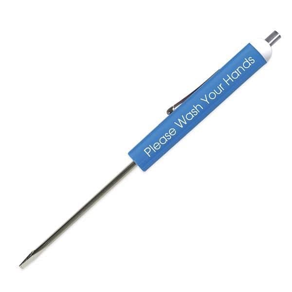 Pocket Screwdriver-Fixed 1/8" Flat Tip Blade w/Magnetic Top