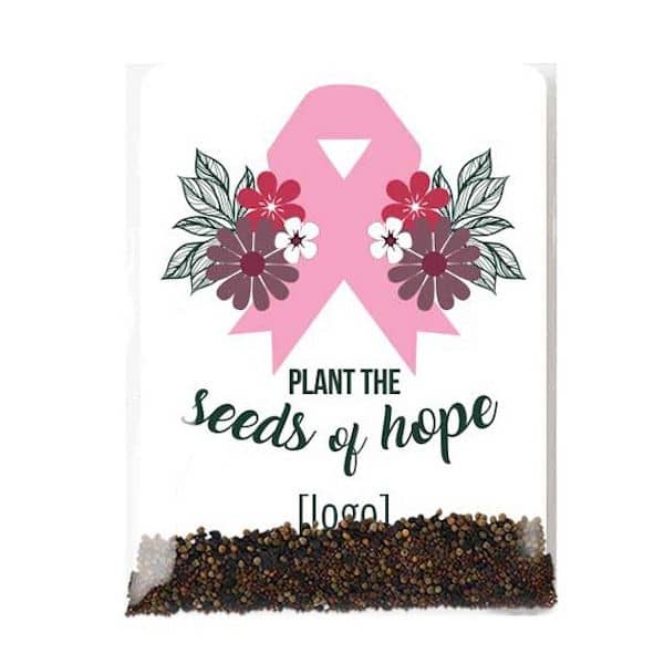 BCA Pink Wildflower Seed Packet