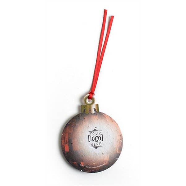 Holiday Seed Paper Ornament