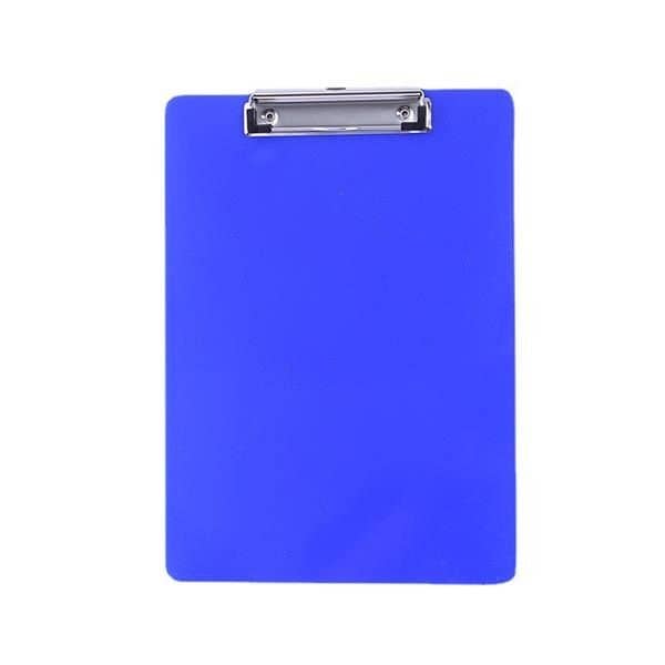 Plastic Clipboards with Low Profile Clip