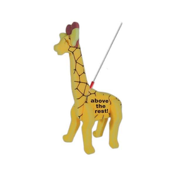 Giraffe on a Leash