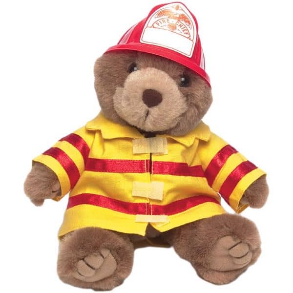 8" Firefighter Bear