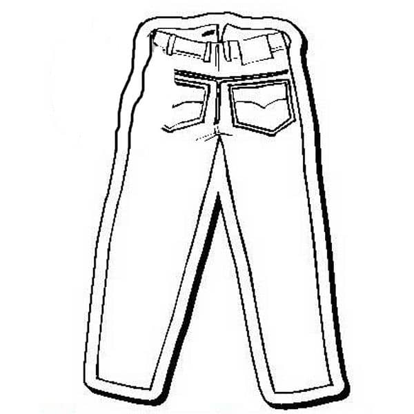 Pants Stock Shape Magnet