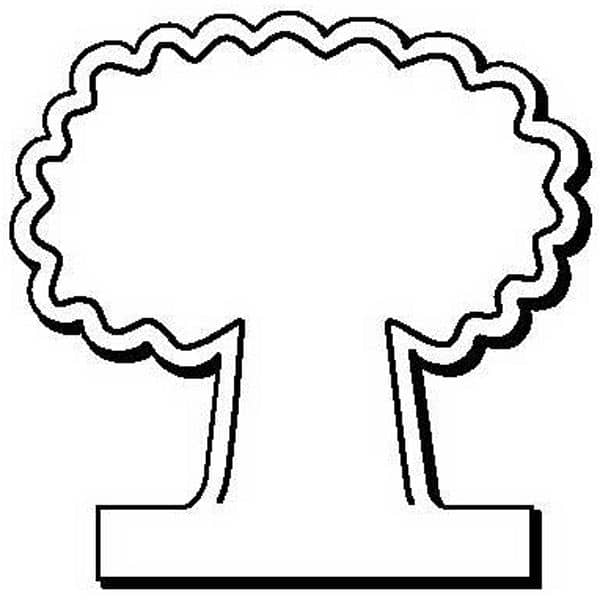 Tree Stock Shape Magnet