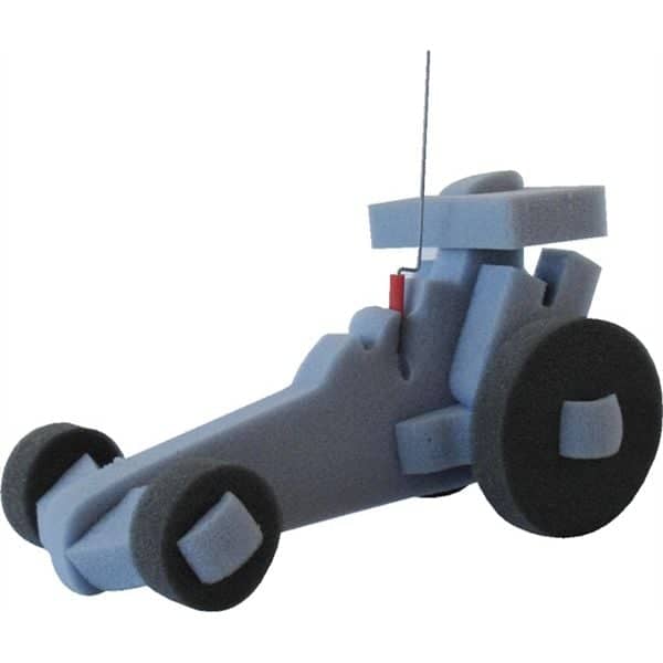 Foam Dragster Racing Car on a leash