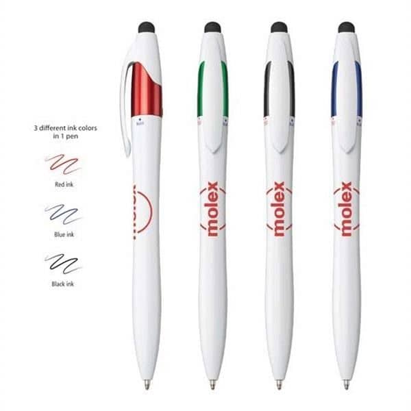 Triplet 3 Color Pen/Stylus