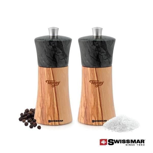 Swissmar® Torre Olive Wood Mill - Granite