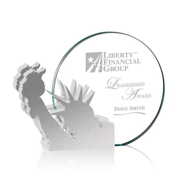 Clement Statue of Liberty Award - Aluminum