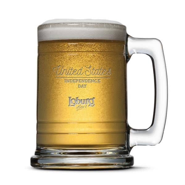 Chester Beer Stein - Deep Etch 15oz