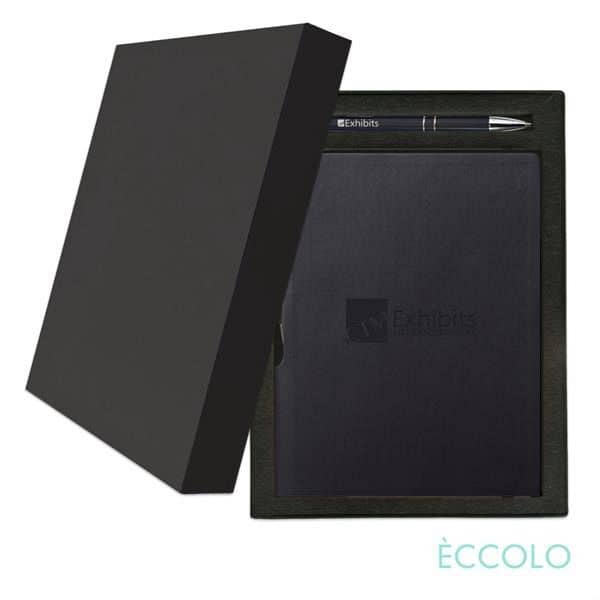 Eccolo® Groove Journal/Clicker Pen Gift Set - (M)