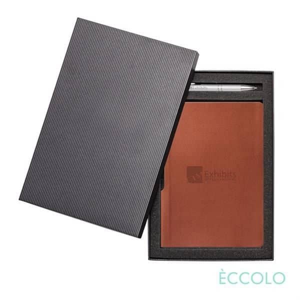 Eccolo® Groove Journal/Clicker Pen Gift Set - (M)