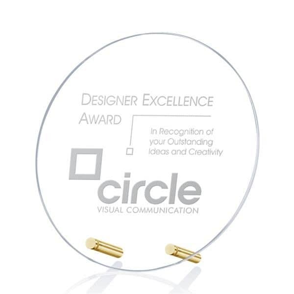 Windsor Circle Award - Starfire/Gold