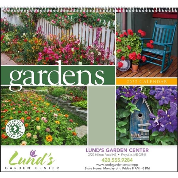 Gardens 2022 Calendar