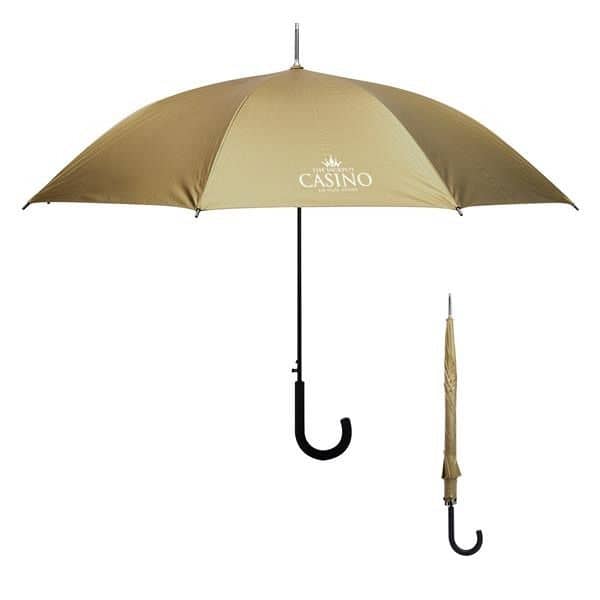 46" Arc Matte Metallic Umbrella