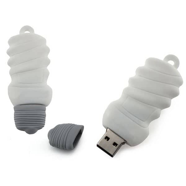 Lightbulb shaped USB