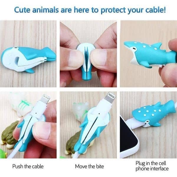Animal Shaped Cable Protector / Cable Bites