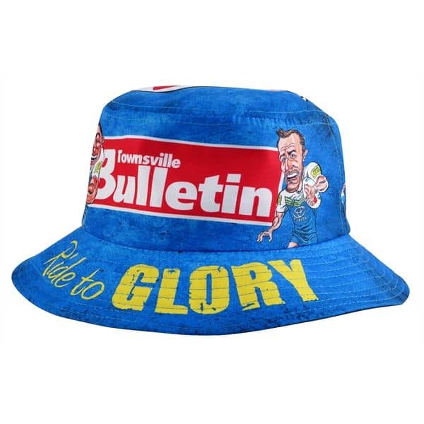 Sublimated Unstructured fishing Bucket Hat w/ brim printed 