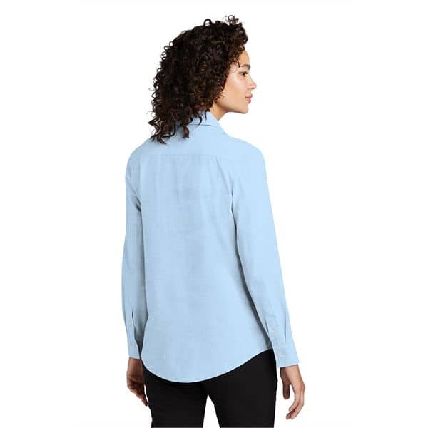 MERCER+METTLE Women's Long Sleeve Stretch Woven Shirt