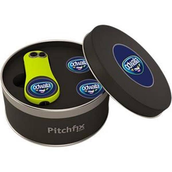 Pitchfix Fusion 2.5 Tin w/ Two Extra Ball Markers