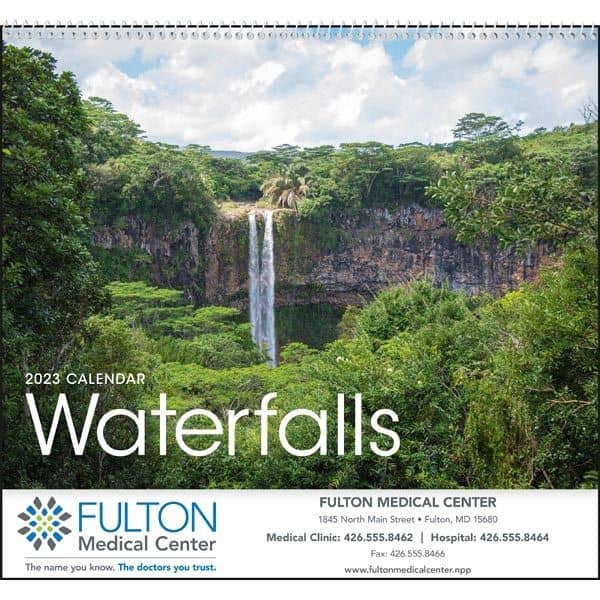 Waterfalls 2022 Calendar