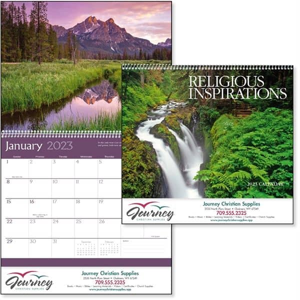 Religious Inspirations 2022 Calendar