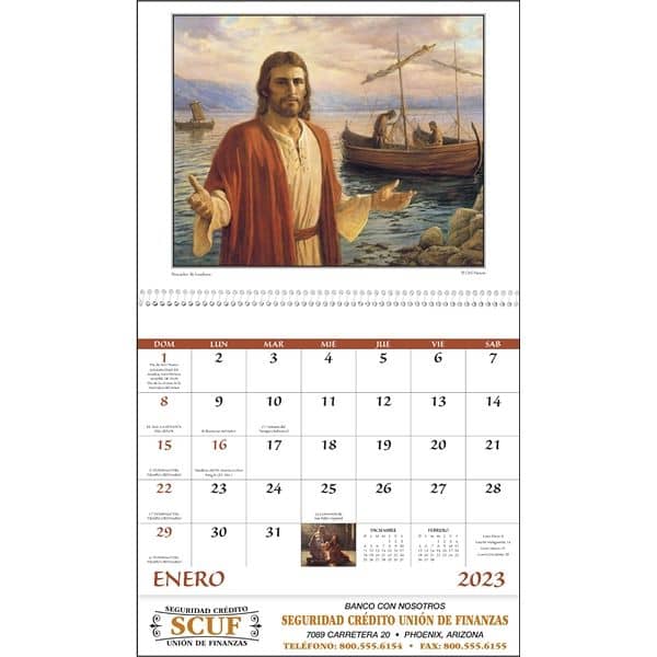 Spiral Regalo de Dios Religious 2022 Appointment Calendar